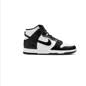 Nike Dunk High “White/Black/University Red"